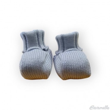 Scarpine neonato tricot con...