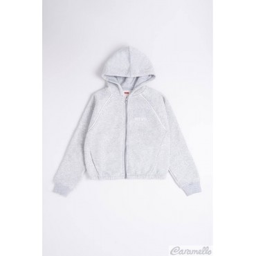 Felpa ragazzo full zip con...
