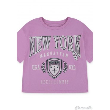T-shirt ragazza con stampa...